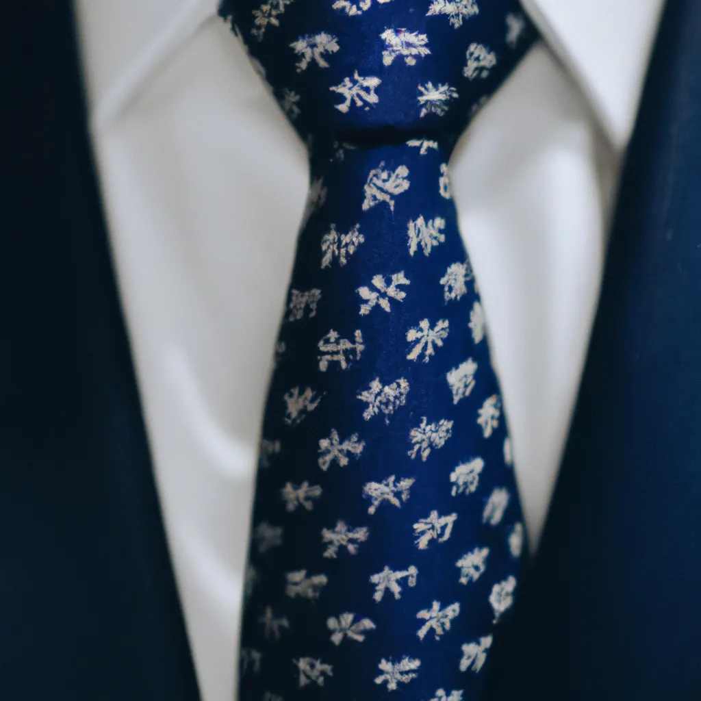 Jaki krawat do granatowego garnituru i białej koszuli na wesele?