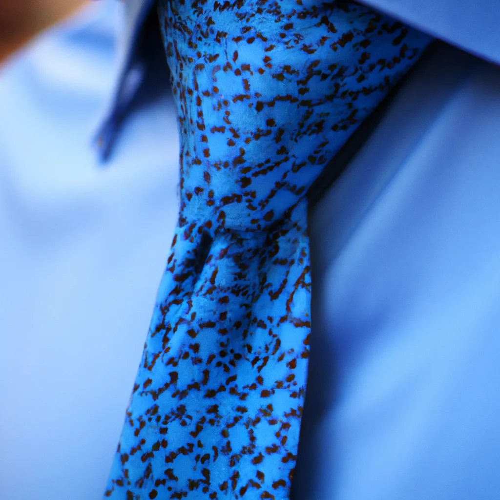 Jaki krawat do niebieskiej koszuli?