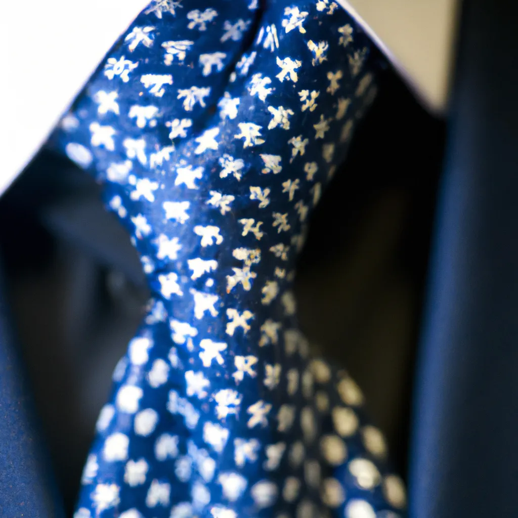 Jaki krawat do niebieskiego garnituru?